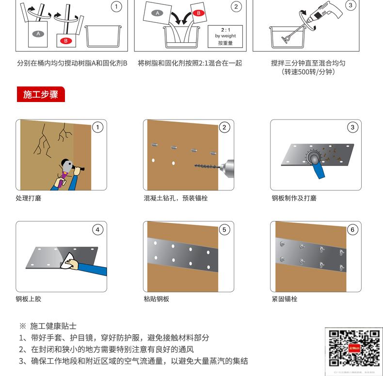 包钢醴陵粘钢加固施工过程